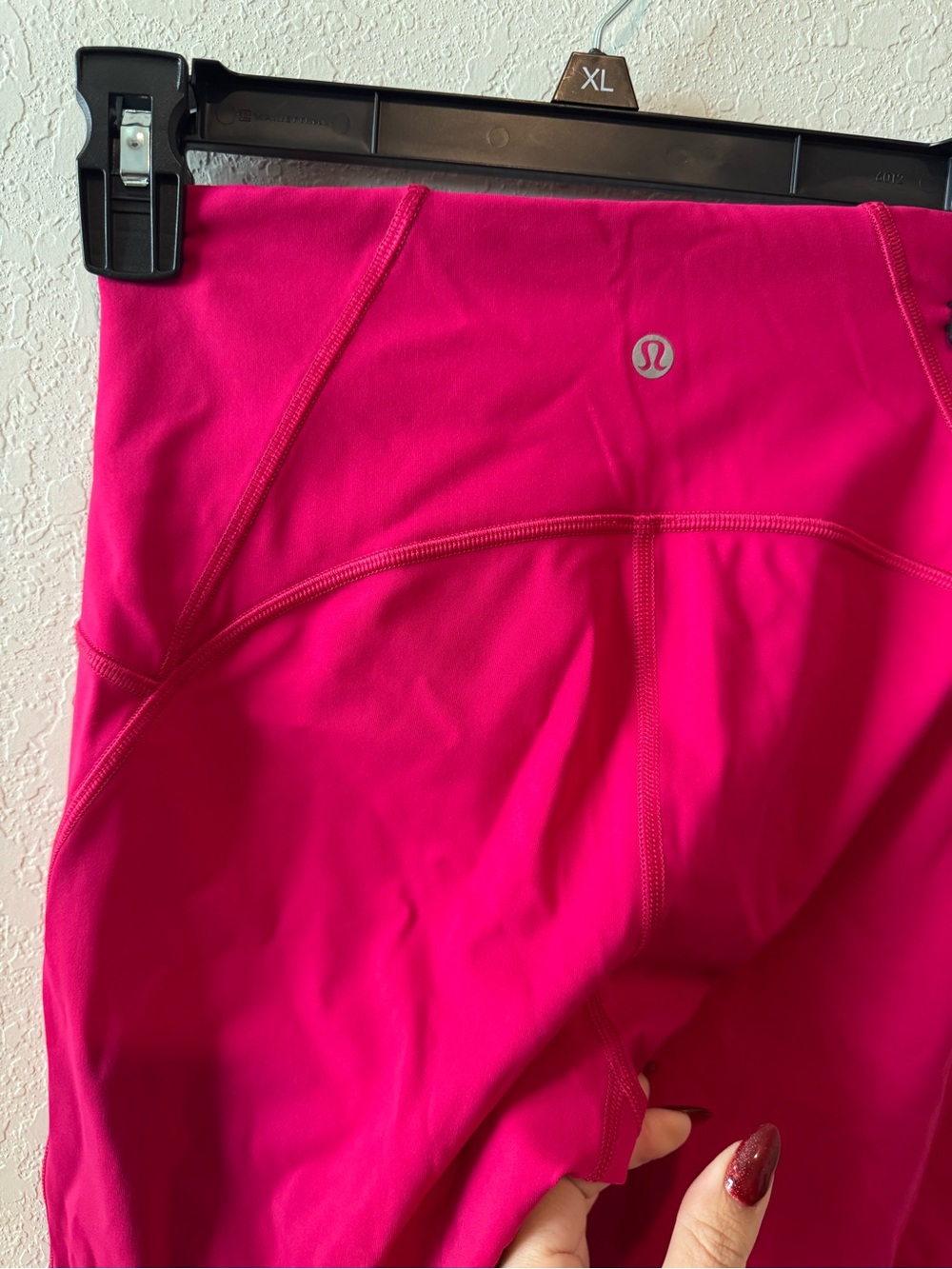 lululemon athletica Bright Fuchsia Bike Shorts